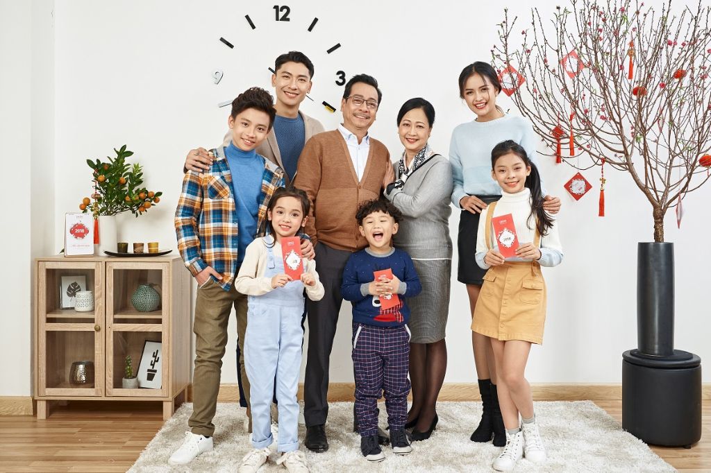 Địa chỉ chụp ảnh gia đình ngày Tết ở Hà Nội
