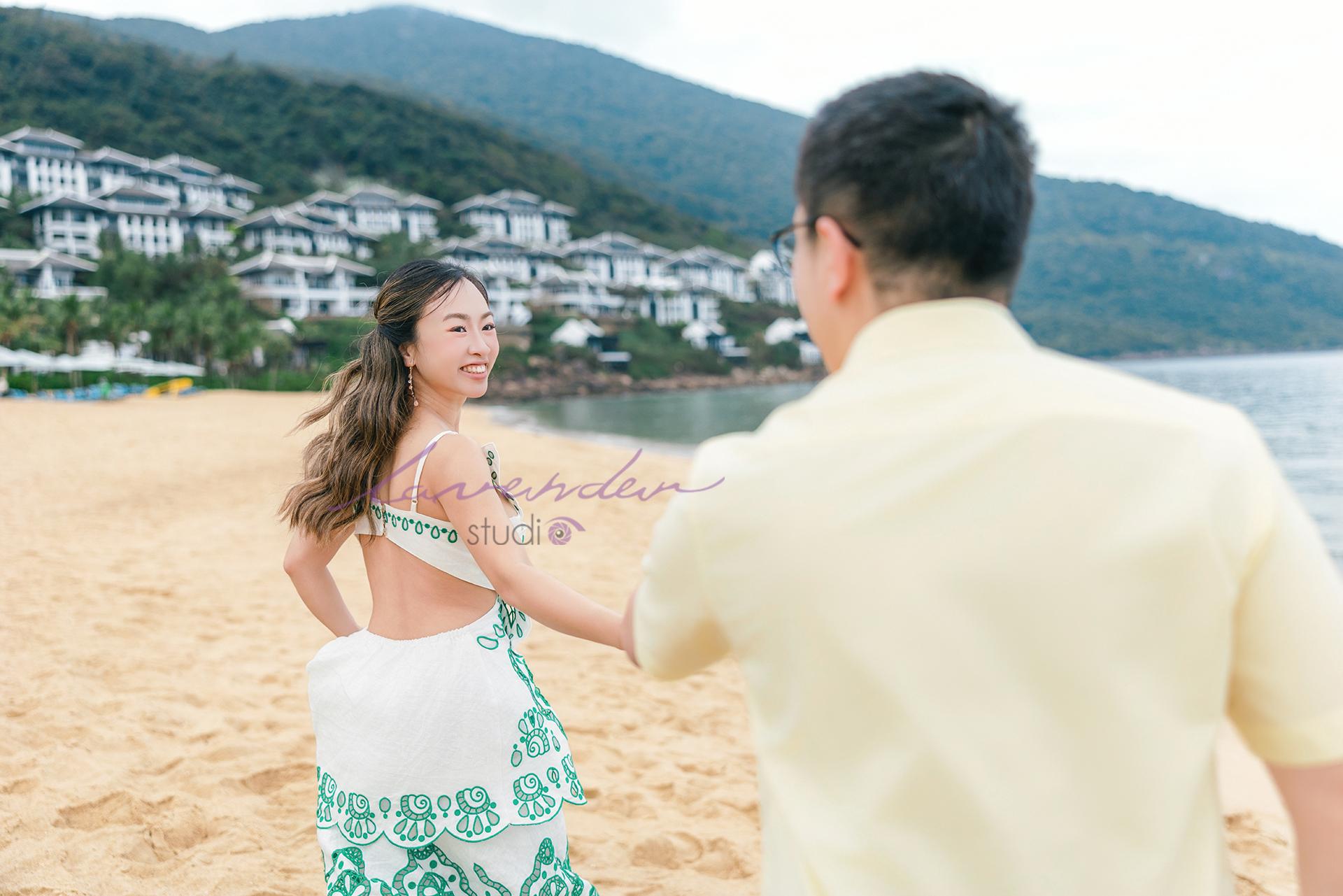 Thuê thợ chụp hình ở Resort Intercontinental Đà Nẵng