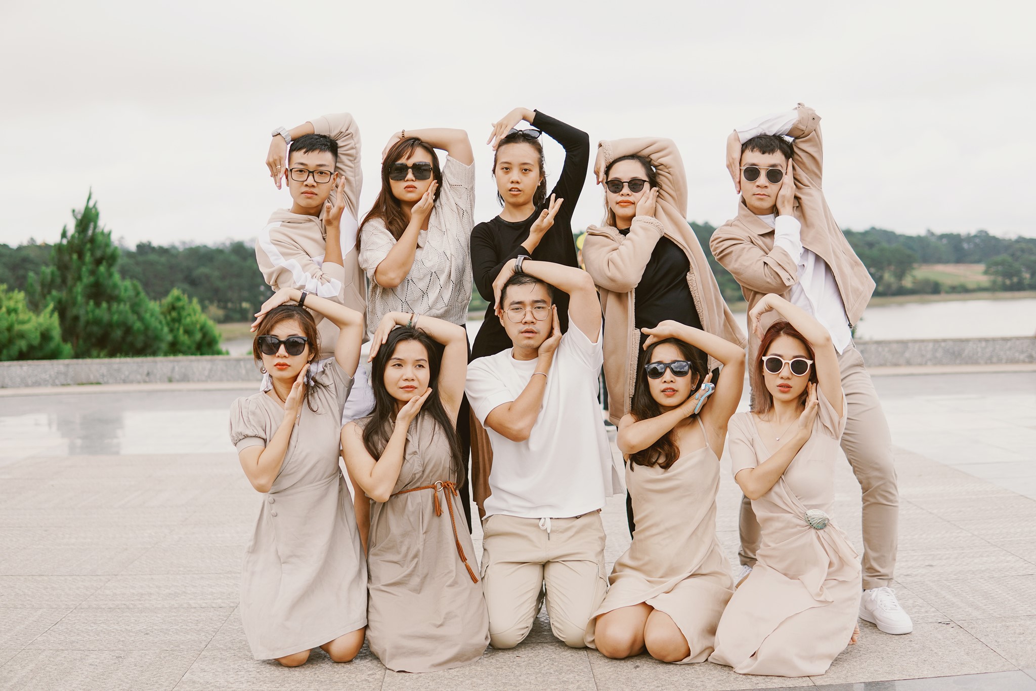 chụp ảnh Tết nhóm tại Đà Lạt chụp ảnh Tết nhóm tại Đà Lạt