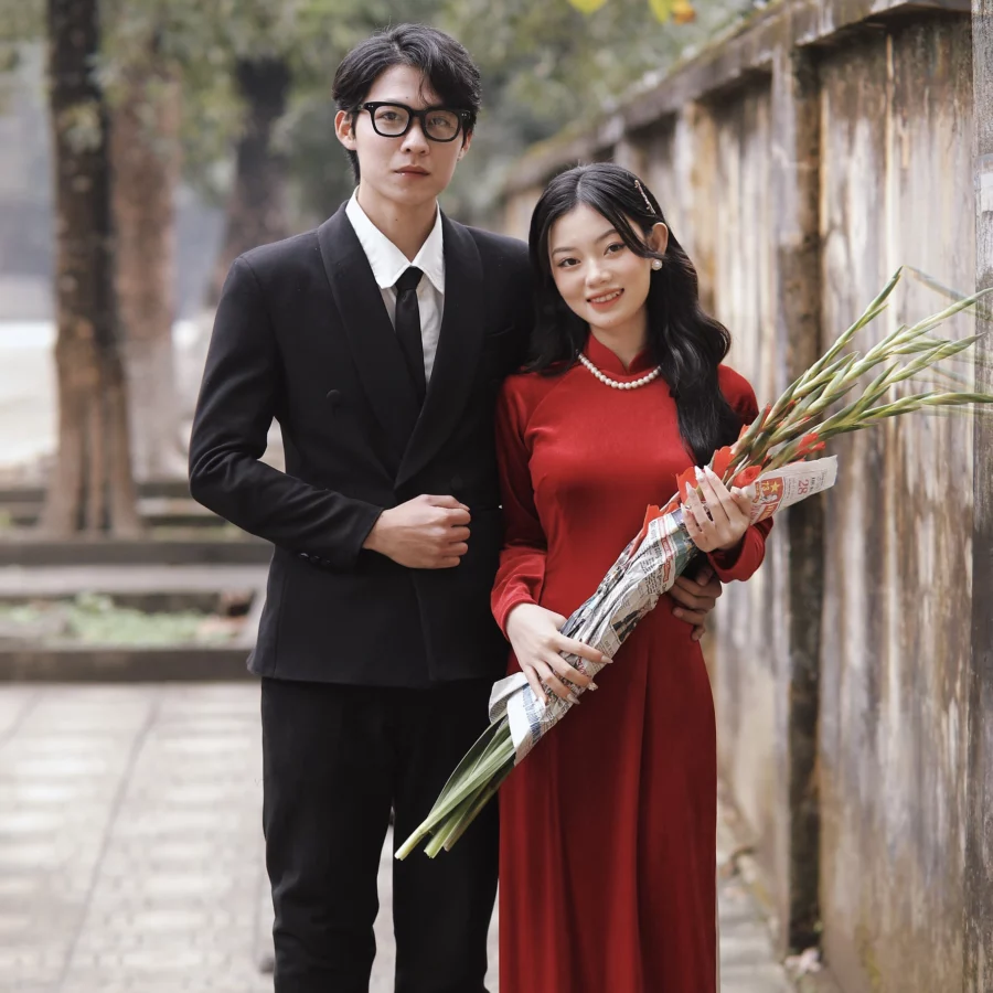 Chụp ảnh cặp đôi nghệ thuật Tết cần chuẩn bị những gì