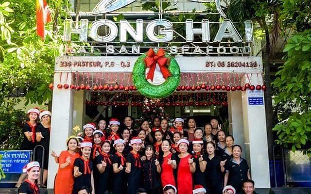 Nhà hàng hồng hải và khoái - điểm khác biệt trong thực đơn địa chỉ các sản quận 3