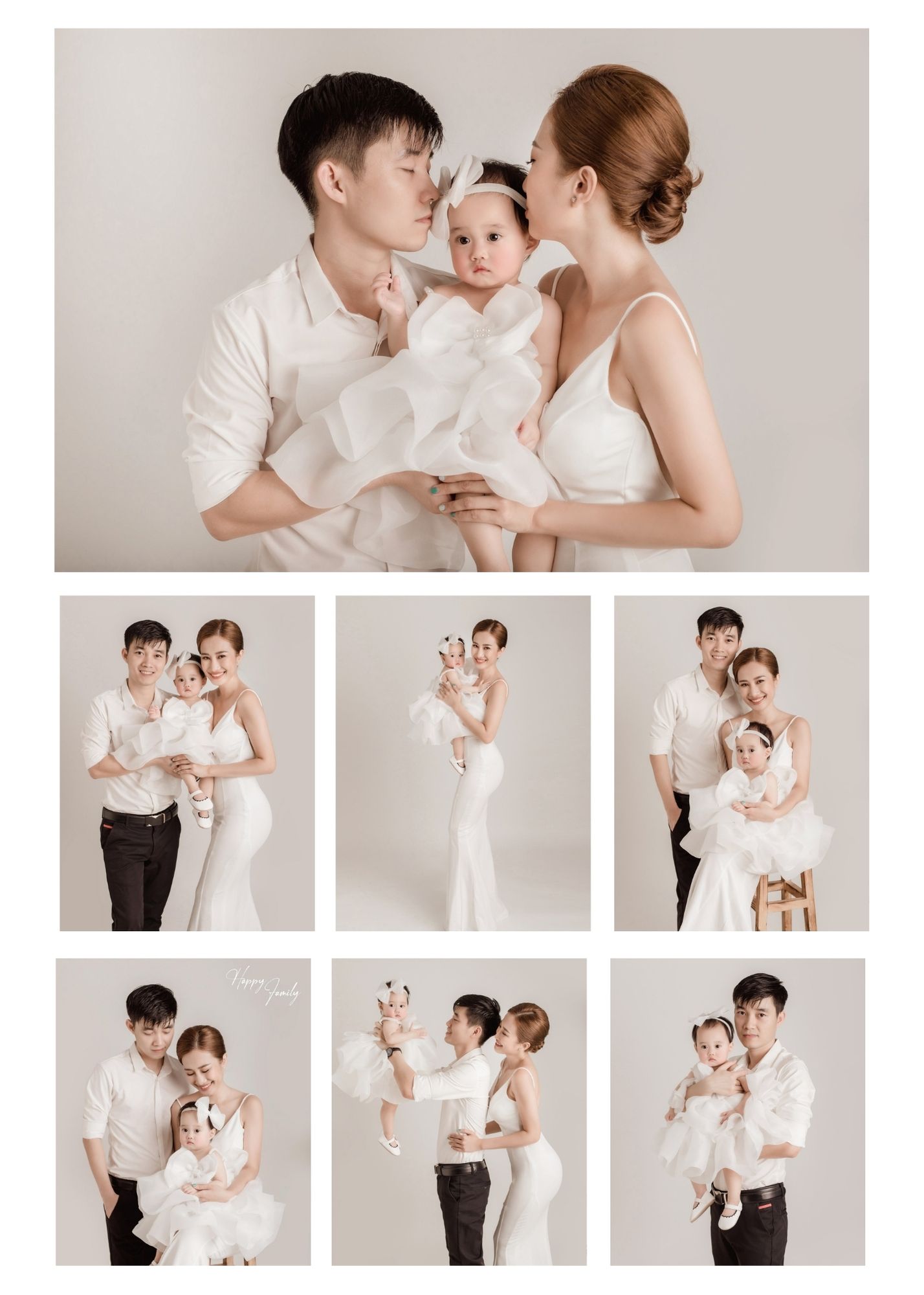 Cách nhận biết một studio chụp hình gia đình uy tín tại Việt Nam