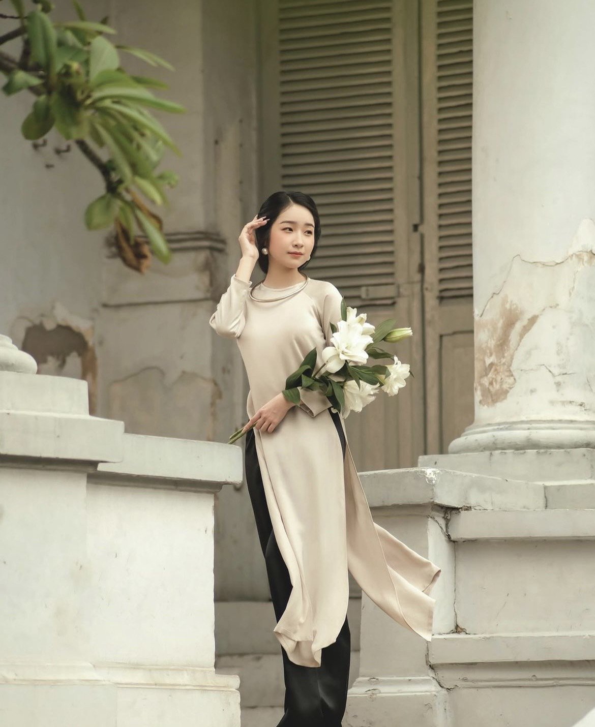 Chụp Ảnh Áo Dài Tết Vintage – Dịu Dàng Ngày Xuân Chụp Ảnh Áo Dài Tết Vintage – Dịu Dàng Ngày Xuân