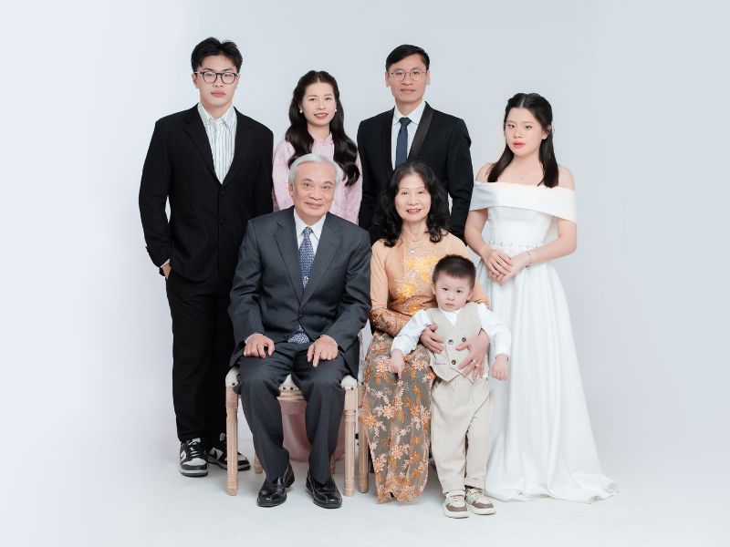 Ý tưởng chụp đại gia đình sum vầy (3)