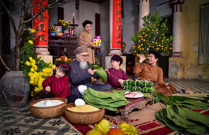 Ý tưởng chụp đại gia đình sum vầy (4)