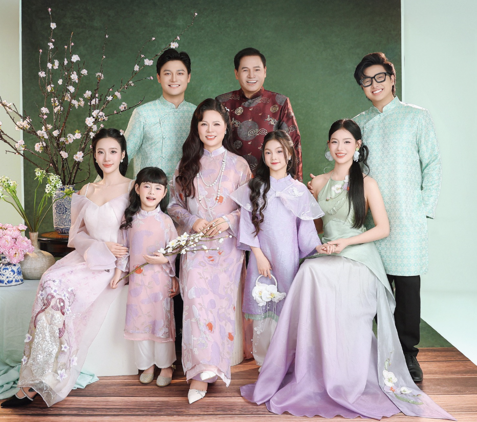 Ý tưởng chụp đại gia đình sum vầy