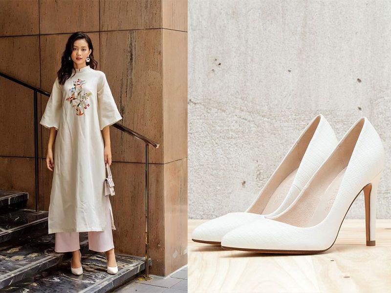 Cách chọn giày khi chụp ảnh áo dài (1) Cách chọn giày khi chụp ảnh áo dài (1)