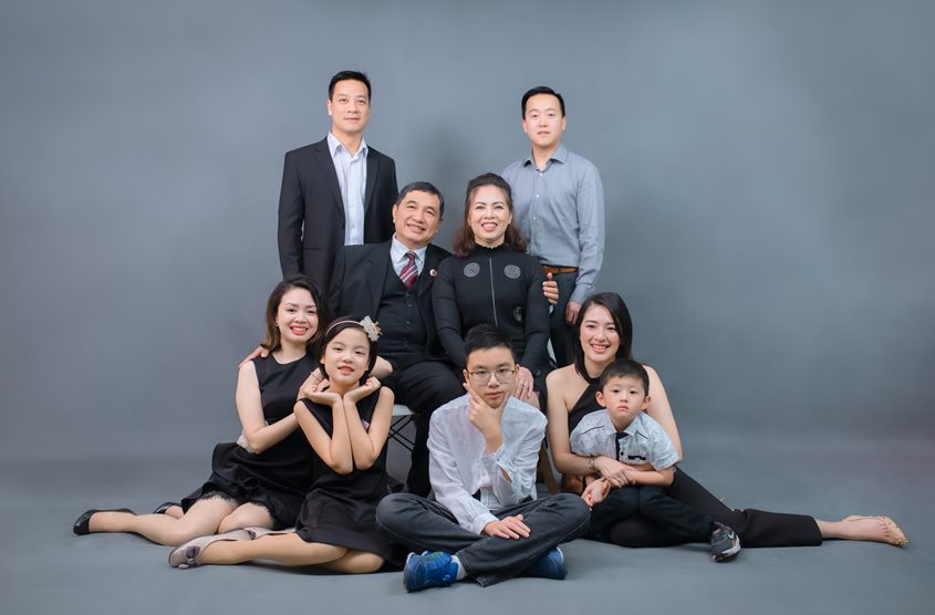 Concept Gia Đình Studio Phông Trơn Concept Gia Đình Studio Phông Trơn