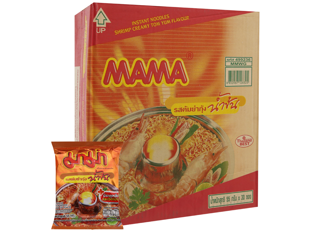 Nếu bạn muốn biết ẩm thực Thái Lan có mùi vị như thế nào thì Mama chính là món ăn thể hiện rõ điều đó.